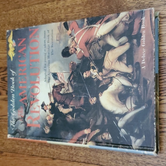 Vtg 1959 The Golden Book of The American Revolution - Hardcover - Picture 1 of 15